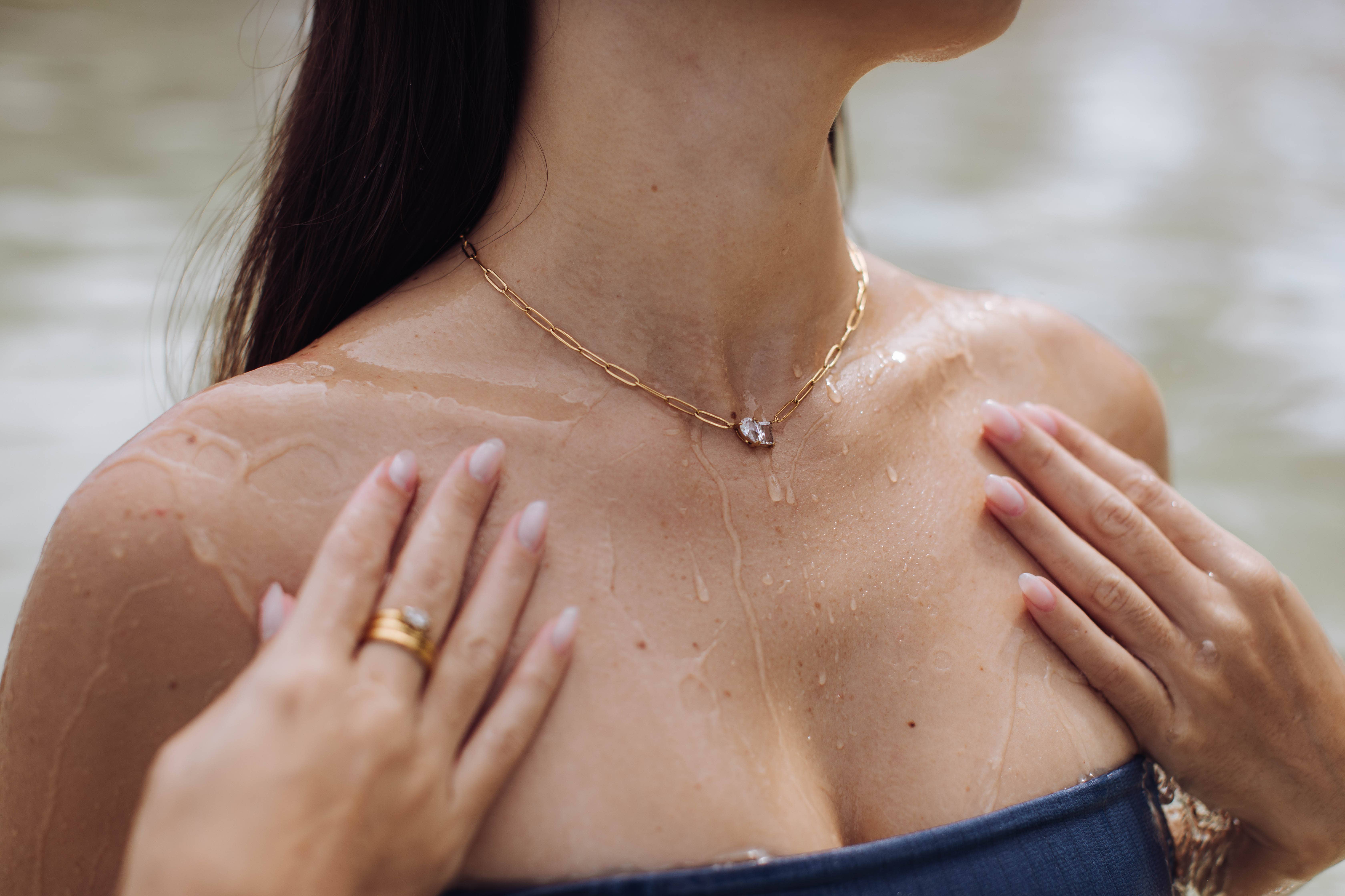 Lotus Jewelry Studio - Wholesale Pendant/Charm Necklace - Waterproof Presley Necklace2