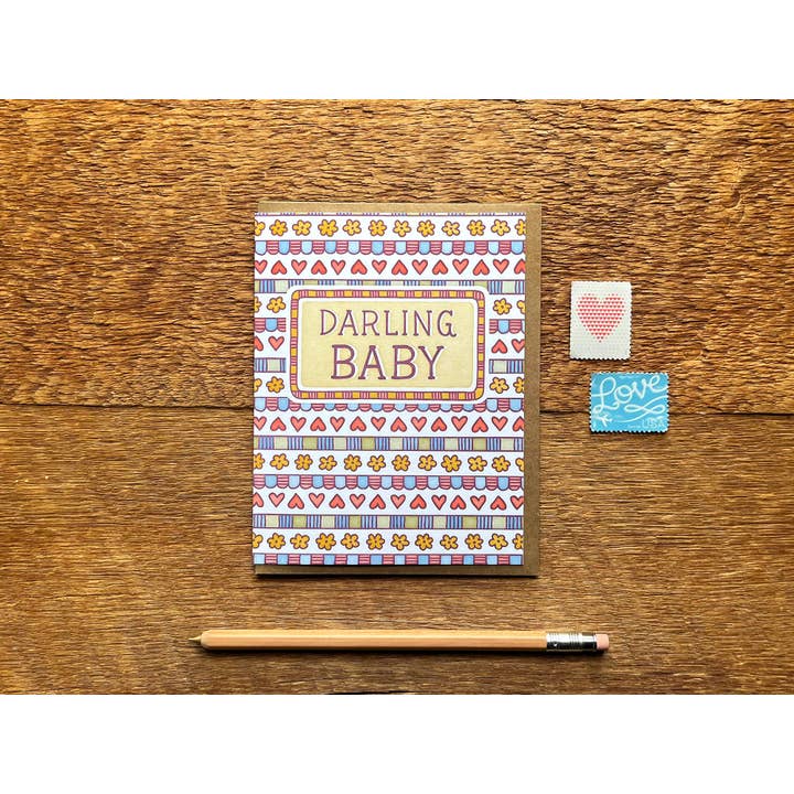 Noteworthy Paper & Press – wholesale Vardagliga hälsningskort – Älskling Baby Kort