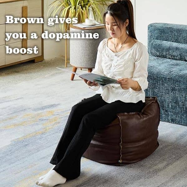 Leatherooze – Großhandel Pouf – 18 Zoll ungefüllter Pouf Ottoman aus Kunstleder Pouffe2