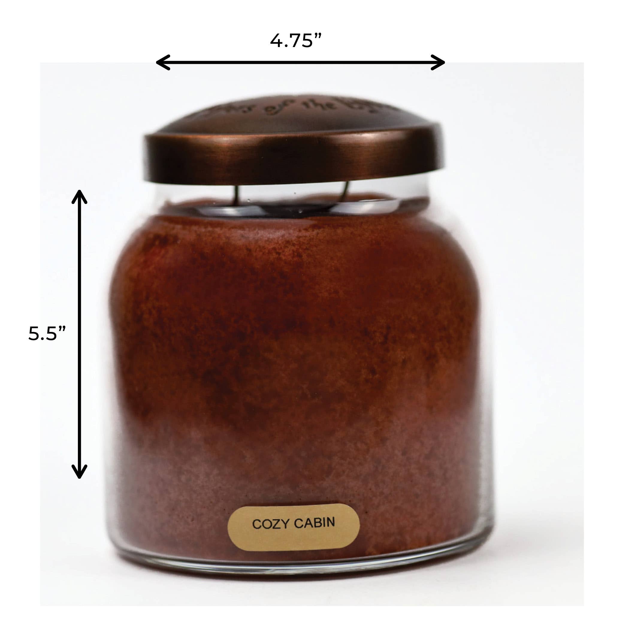 A Cheerful Giver – wholesale Burkljus – KOTL Papa Candle (34oz.) - Mysig stuga4