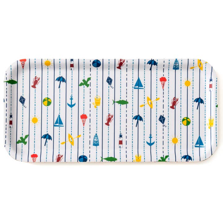 Vassoio da portata in betulla da mare per la vendita all'ingrosso da parte di Blue Kite Press