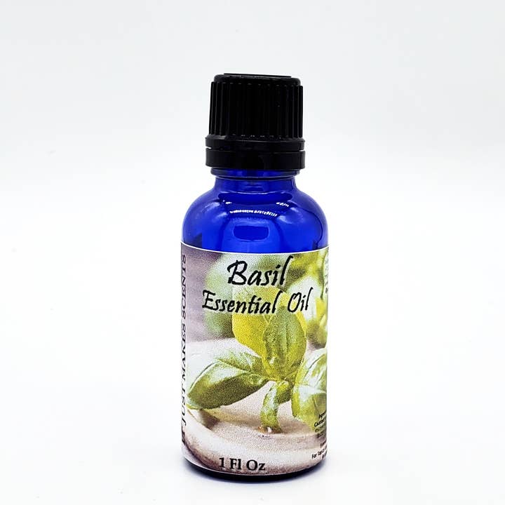 Notre huile essentielle de basilic pur à 100% Aroma pour la vente par Our Aroma