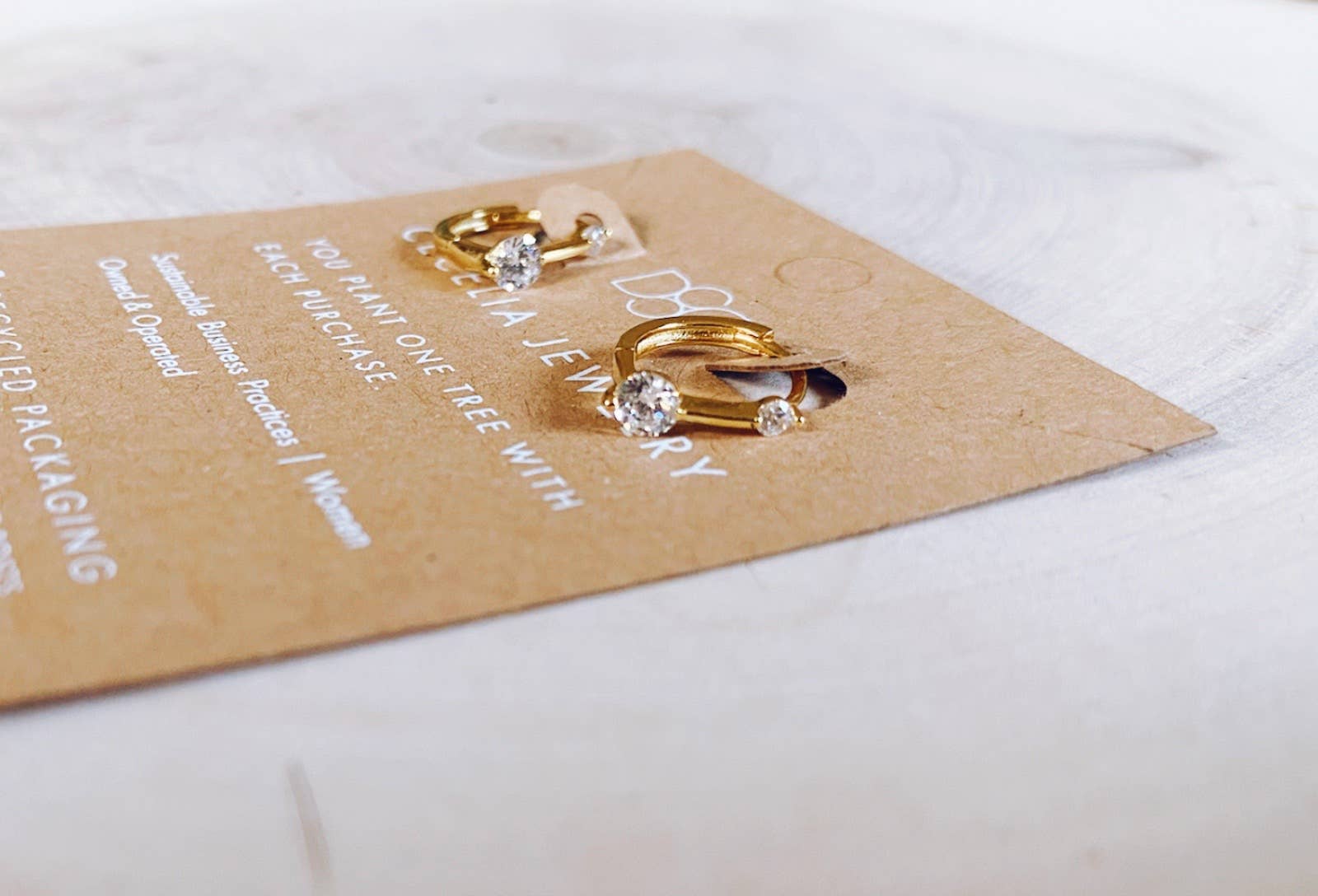 Cecelia Designs Jewelry - Wholesale Huggie Earrings - Gold Plated Lightweight Huggie Earrings 4