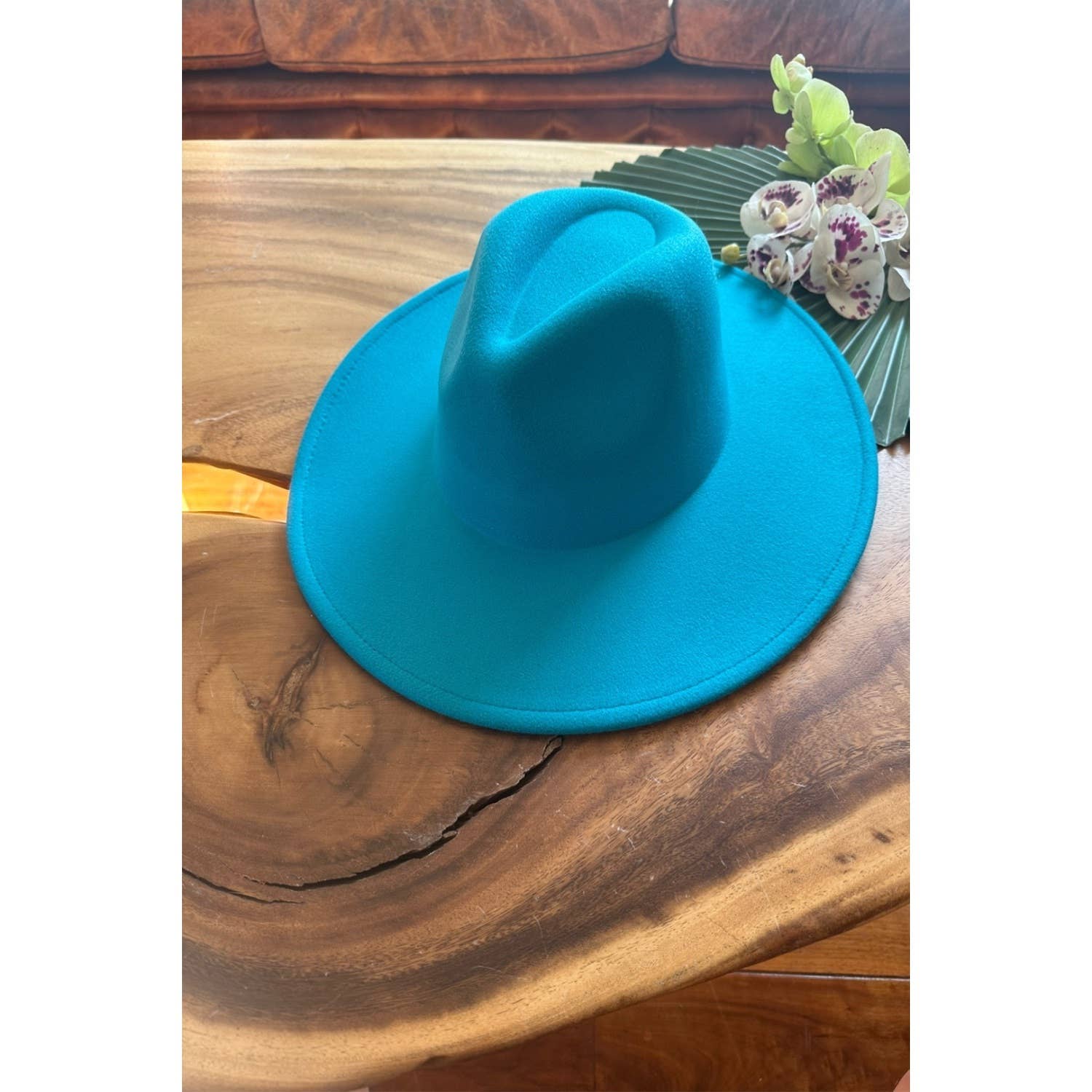 One and Only Accessories - Wholesale Fedora - Women's - Best seller Fashion Classic Wide Brim Felt Primium  Hat 20 C13