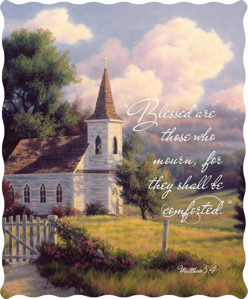 Duke Imports - Vendita all'ingrosso Plaid - "Beati Coloro che Piangono" Coperta Trapuntata Ispiratrice4