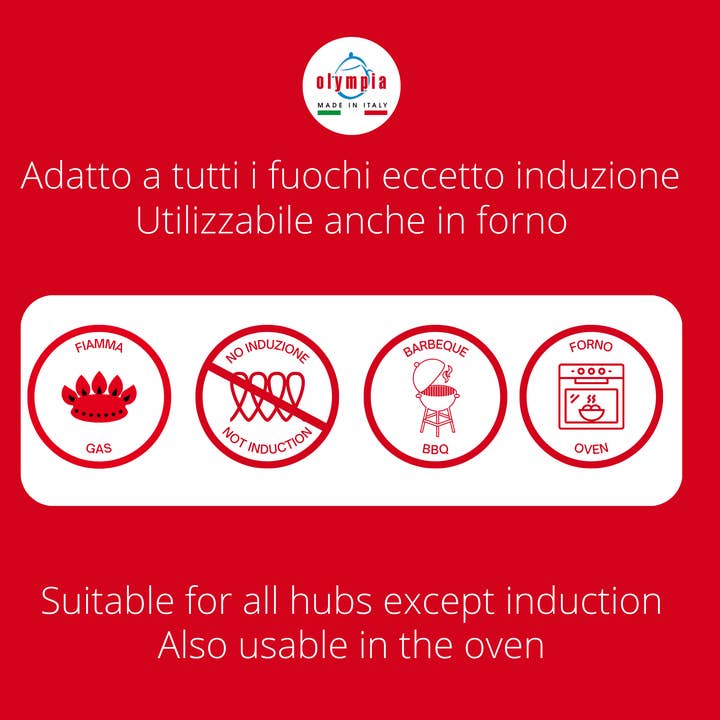 OLYMPIA srl - Wholesale Grill Pan/Griddle - HARD COOK TRAY GRID2