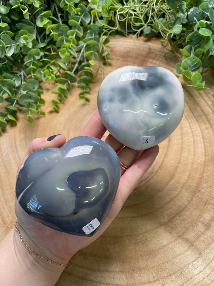 Cuore di Agata Orca per la vendita all'ingrosso da parte di Copper Ashes