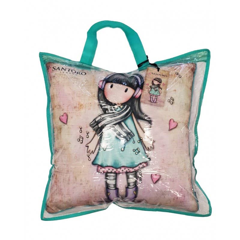 Evidence - Vendita all'ingrosso Cuscini decorativi - Cuscino Gorjuss, Cuscino Decorativo - 40X40 cm - Beige-Viola1