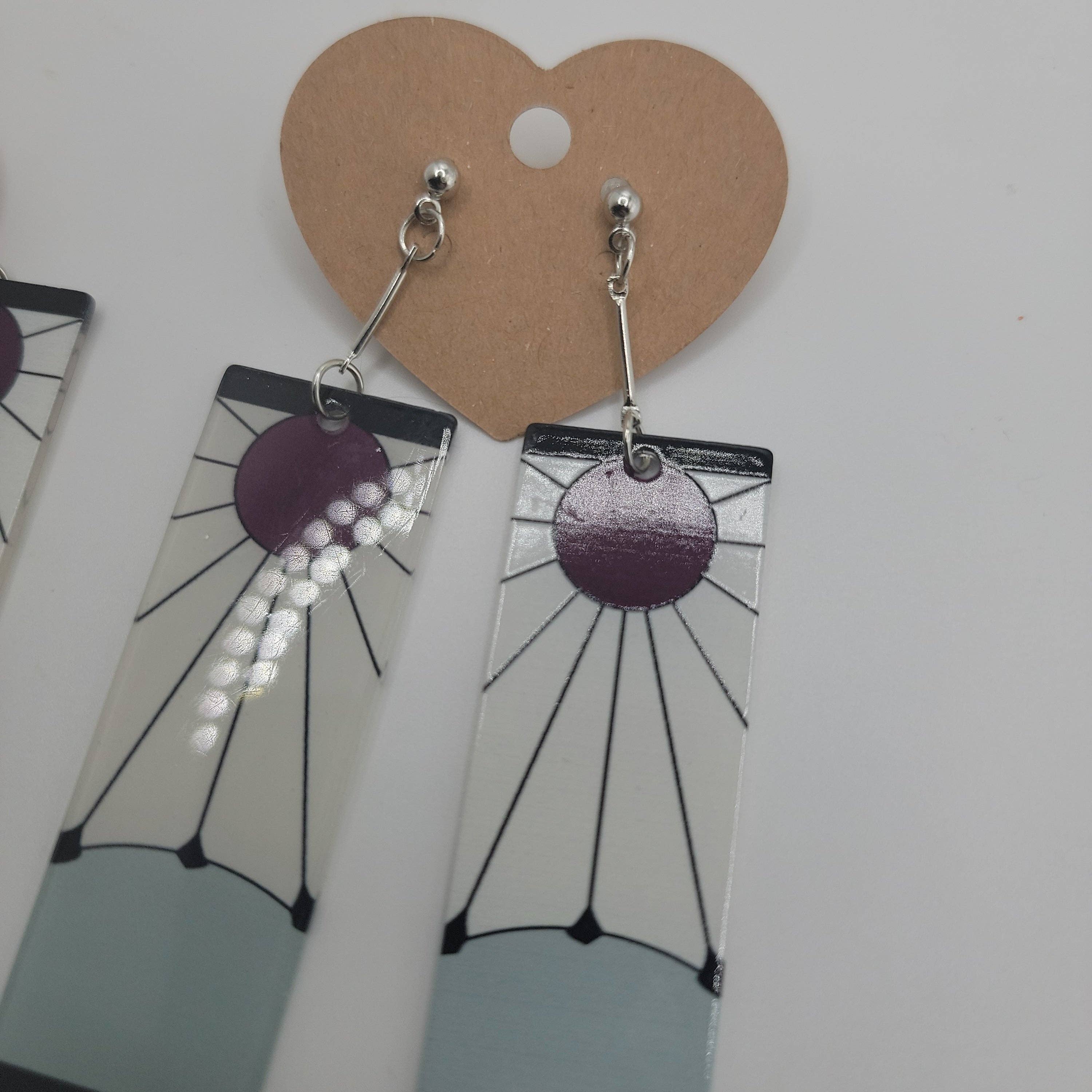 S and E Hobbies and Collectables - Venta al por mayor Pendientes colgantes - Pendientes Hanafuda3