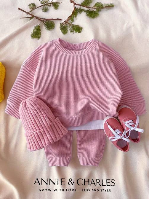 Annie & Charles - Wholesale Top & Pant Set - Kids - Annie & Charles® cotton two-piece4