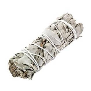 California White Sage Smudge Stick, 4" Long for wholesale by The Reiki Shop
