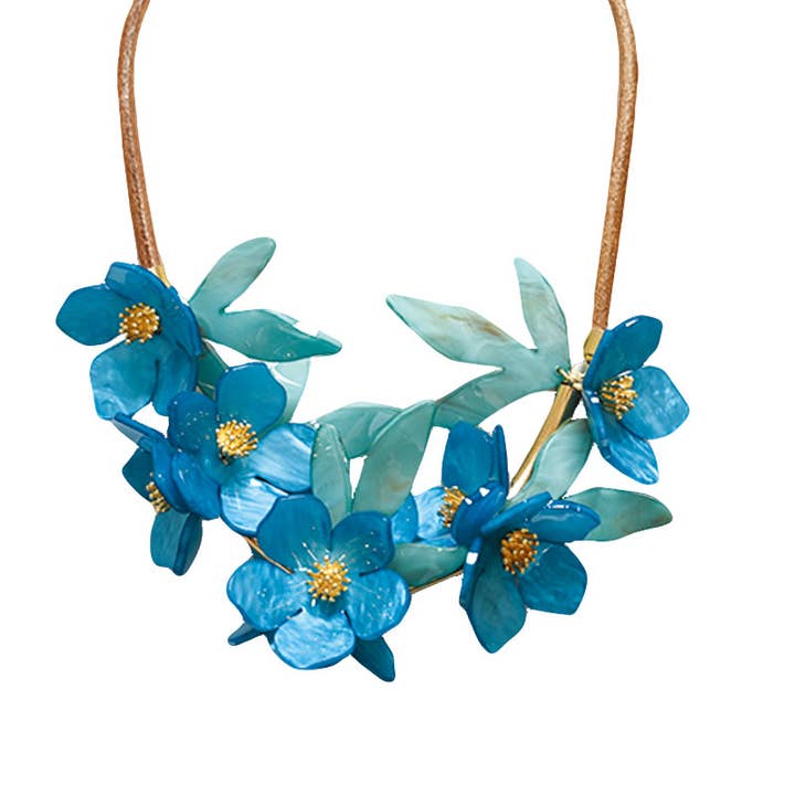 AMORINO SRL – wholesale Choker/Krage – Halsband med hartsblommor - FT24160A8523