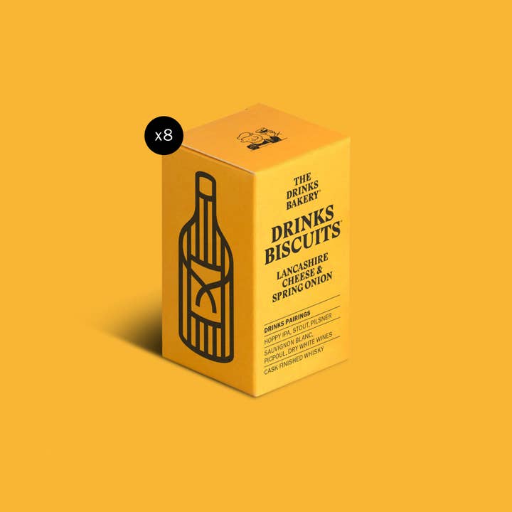 The Drinks Bakery – wholesale Kakor – Drycker Kex - Lancashire Ost & Vårlök 36g
