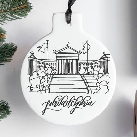 Philadelphia Art Museum for wholesale by Girl Holding a Pen