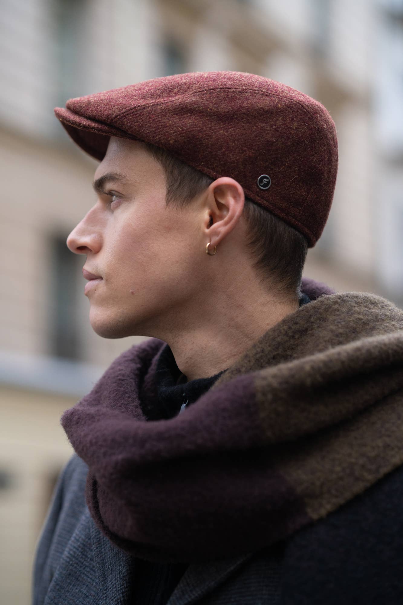 FLECHET - Wholesale Flatcap - Men's - WOOL CAP - FLHH4471