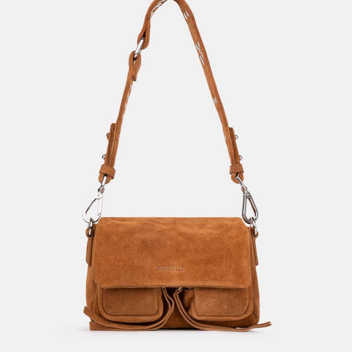 MAXKE MINI CARAMEL SUEDE pour la vente par Neuville