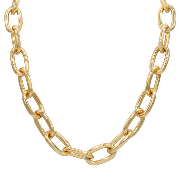 Marley Oval Links Necklace for wholesale by Marcia Moran