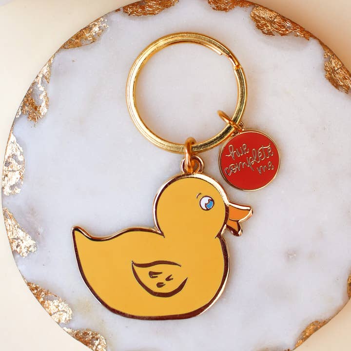 Duck Keychain for wholesale by Hue Complete Me