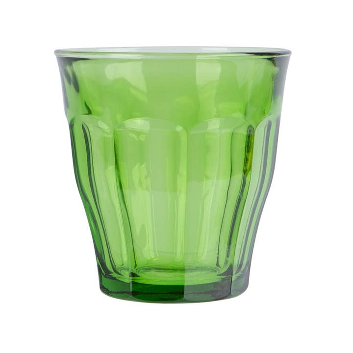 Duralex Picardie Glass Drinking Tumbler - Jungle Green - 250 for wholesale by Rinkit Ltd