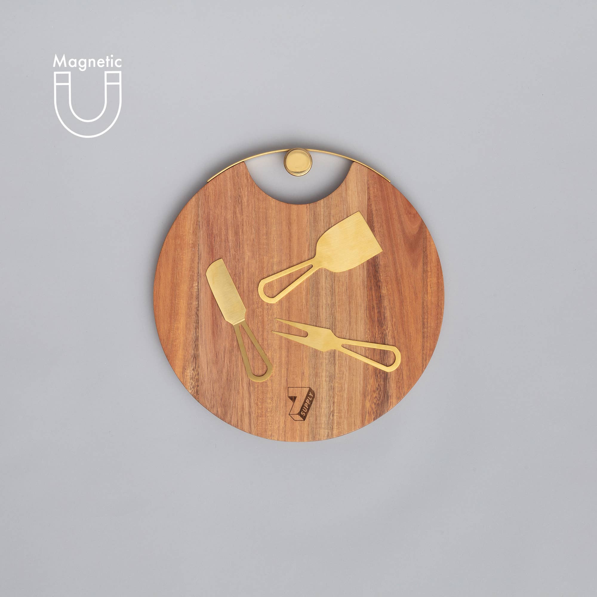 Block Design - Wholesale Cheese Board - Magnetic Cheese & Charcuterie Board2