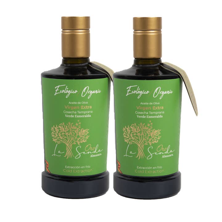 ORO LA SENDA ALMAZARA - Wholesale Olive Oil - ORGANIC EVOO ORO LA SENDA - GREEN YOUNG 500ml E. EARLY1