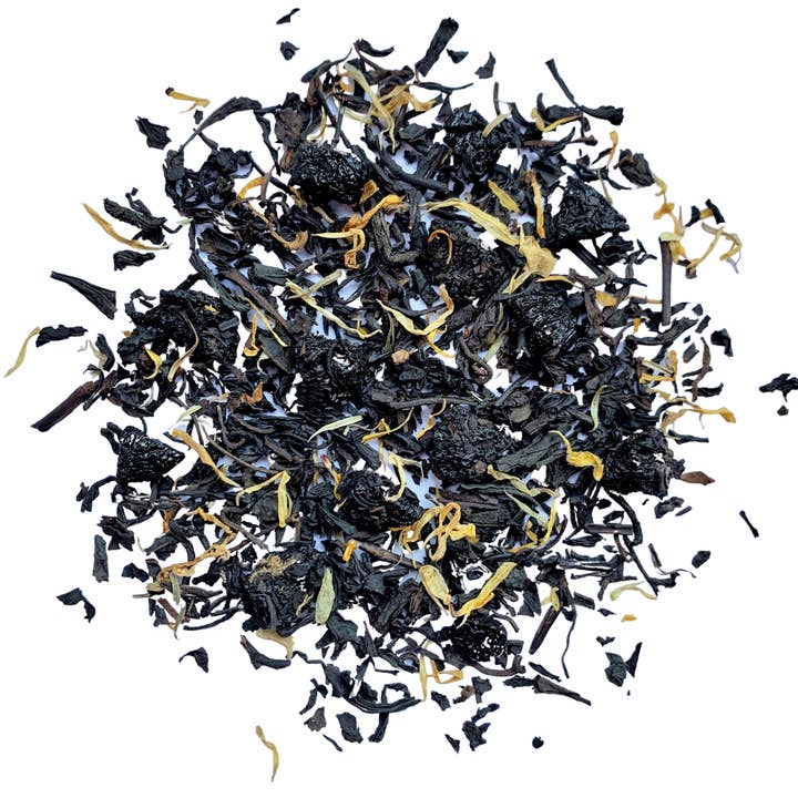 Suttle Tea - Wholesale Loose tea - Leather & Tobacco - Black (retail bag)1