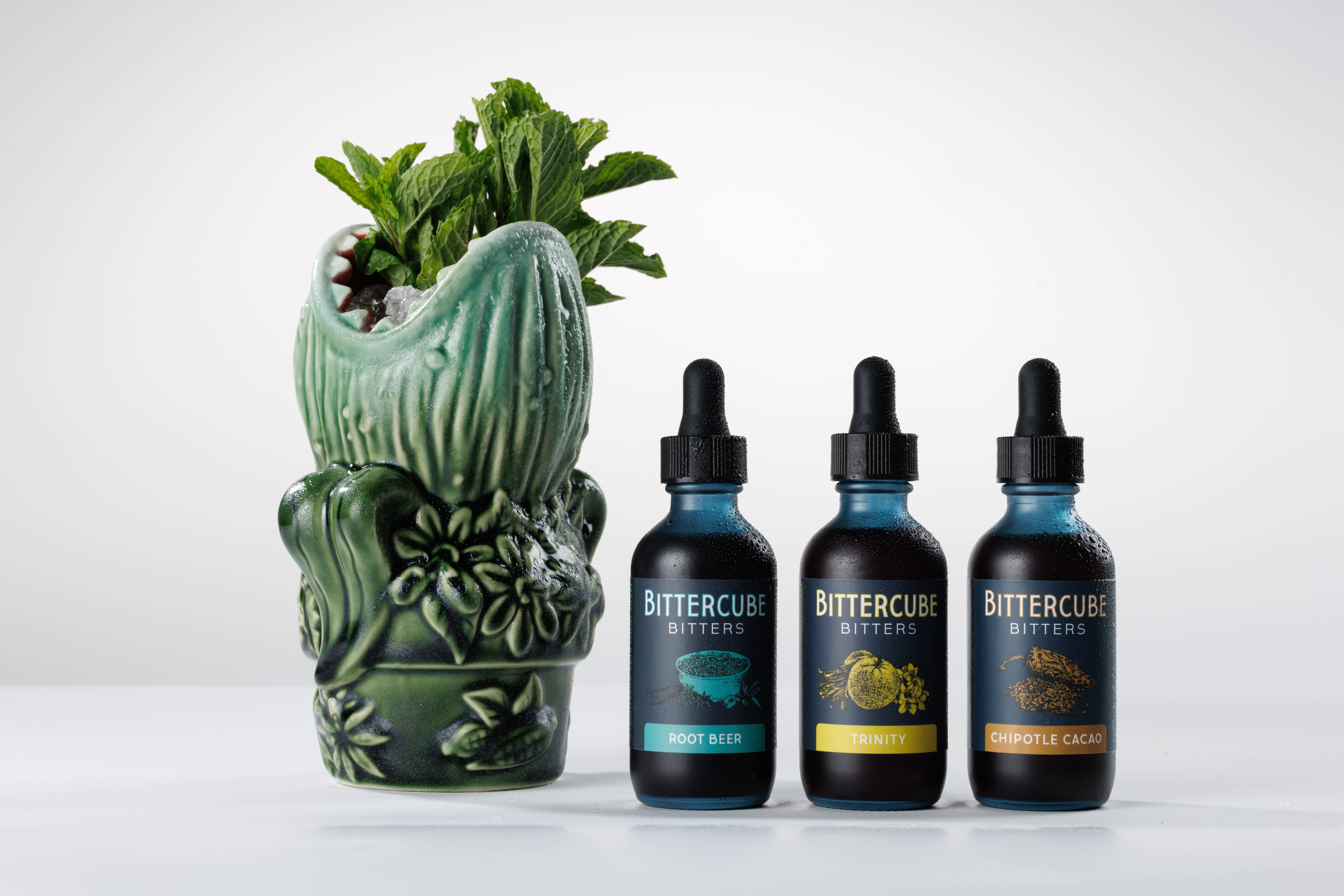 Bittercube - Wholesale Cocktail/Liquor Glass - The Frankenplant Tiki Mug2