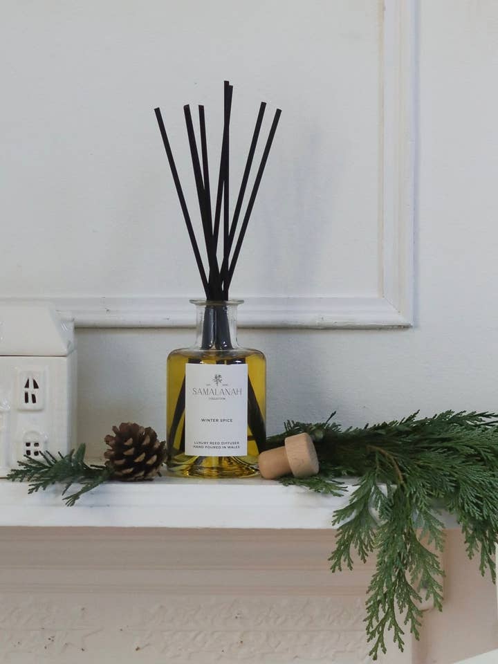 Winter Spice Reed Diffuser for wholesale by Samalanah Collection