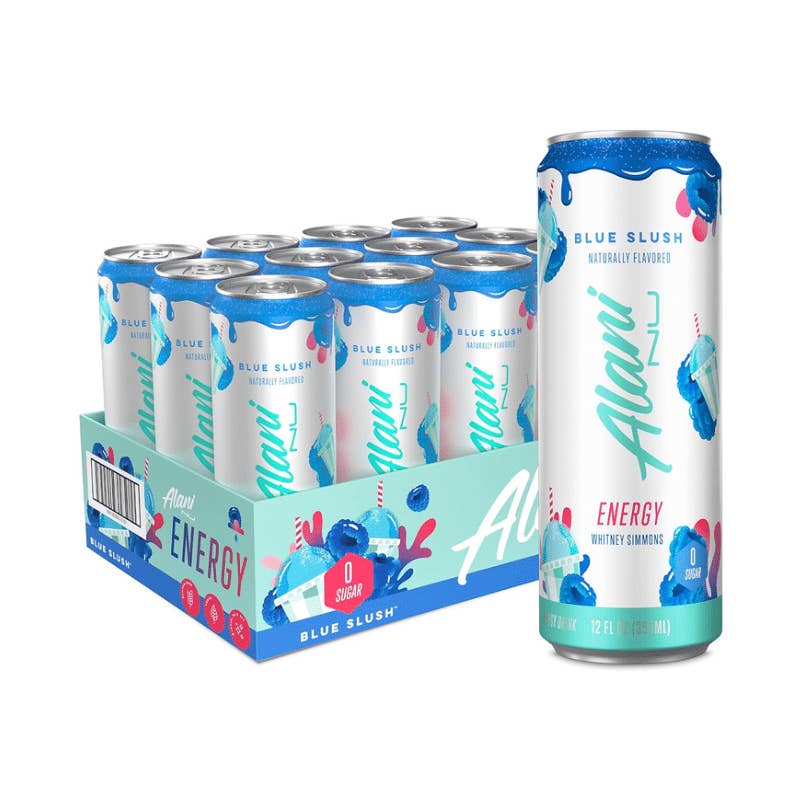 L&F Universal Goods - Vendita all'ingrosso Bevande isotoniche/energetiche - Alani Nu Energy - 12 Pz - 12 Oz - Blue Slush