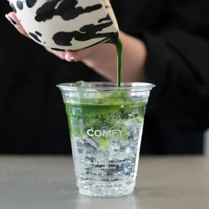 OWO Ceramics - Wholesale Bowl - Rock Handmade Ceramic Matcha Chawan Bowl - Black & White5