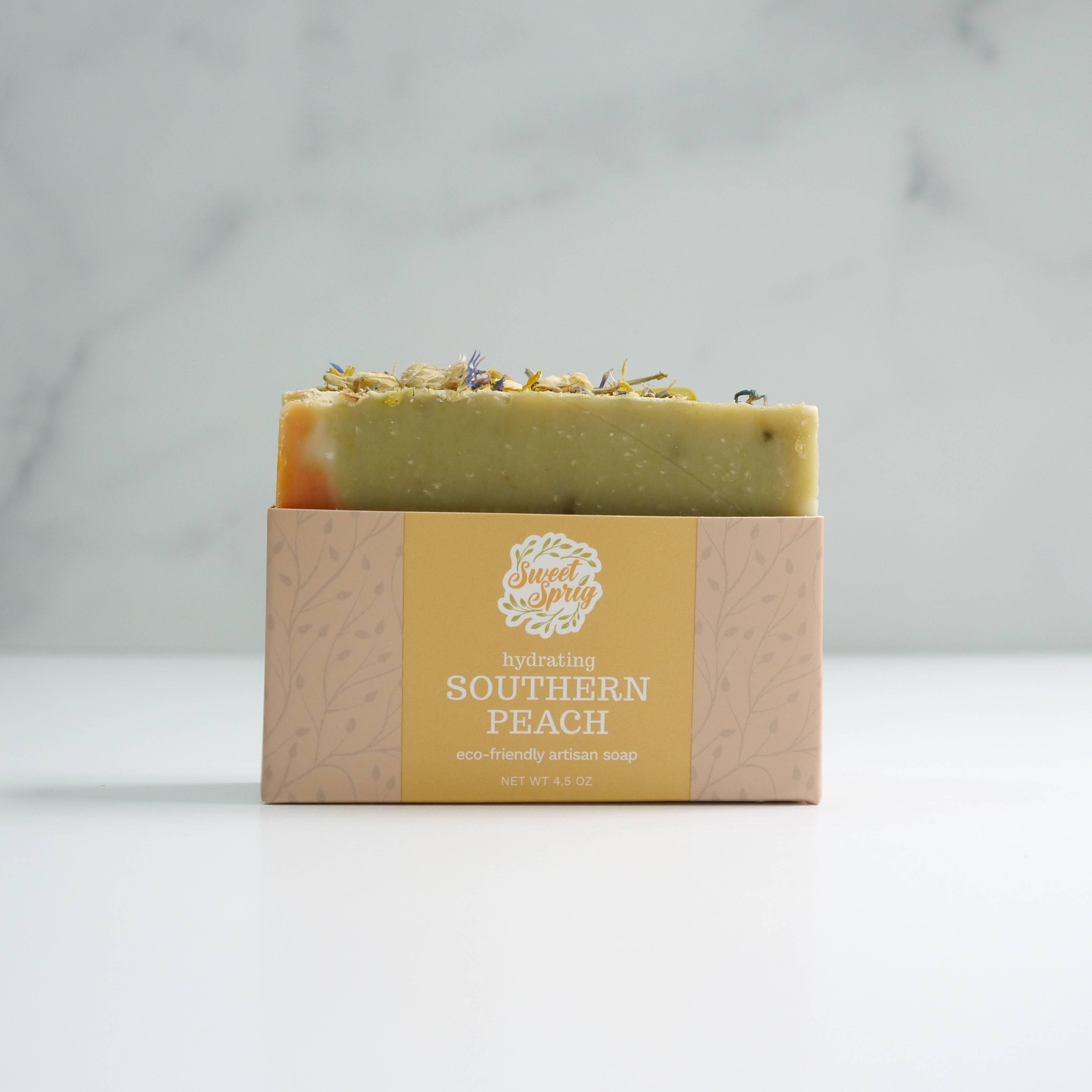 Sweet Sprig - Wholesale Bar Soap - Southern Peach Artisan Soap Bar1
