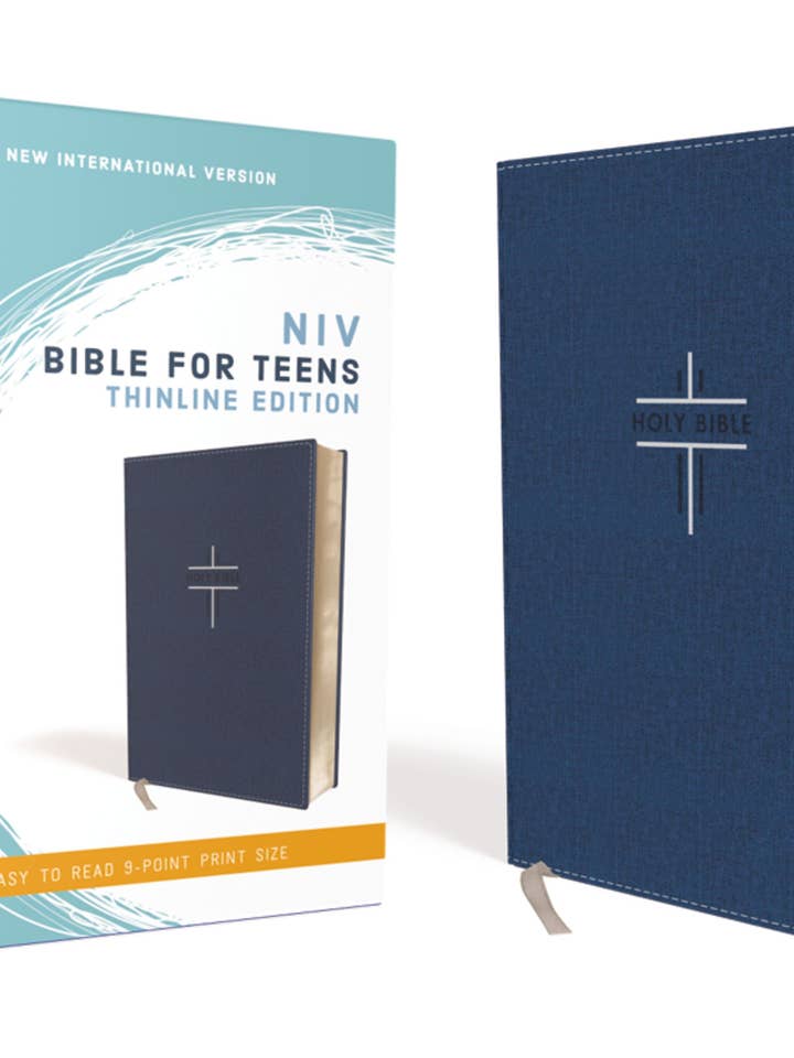 NIV Bible For Teens, Thinline Edition, Blue Leathersoft for wholesale by HarperCollins Christian Publishing