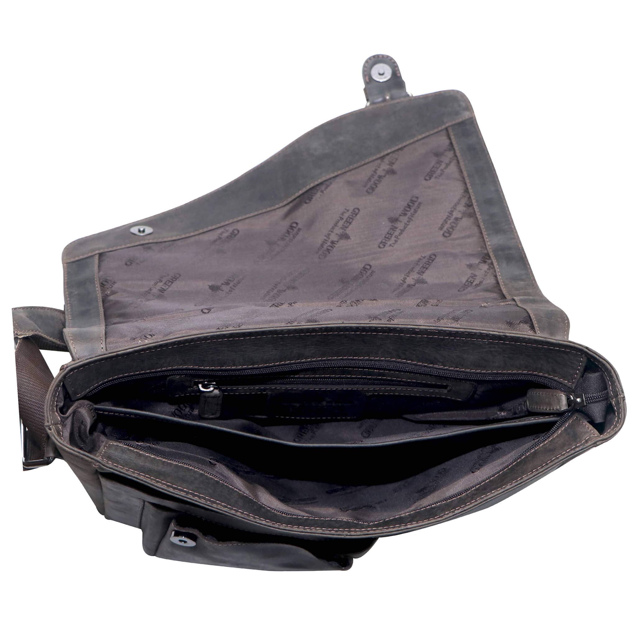 Greenwood - Wholesale Messenger Bag - Unisex - Dexter Shoulder Bag Men's Messenger Bag Women's 14 Inch Laptop18