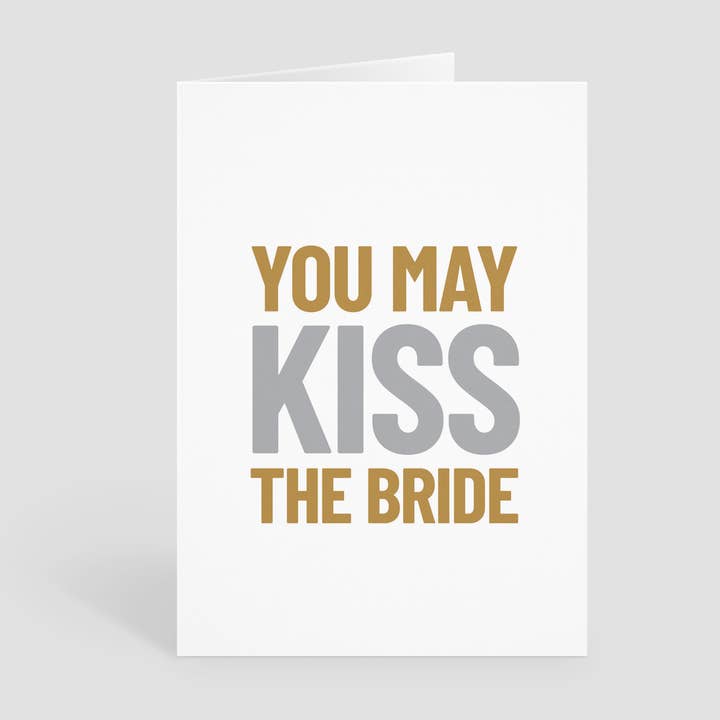 Braut, Hochzeitsgrußkarte für den Großhandel von Y Studio