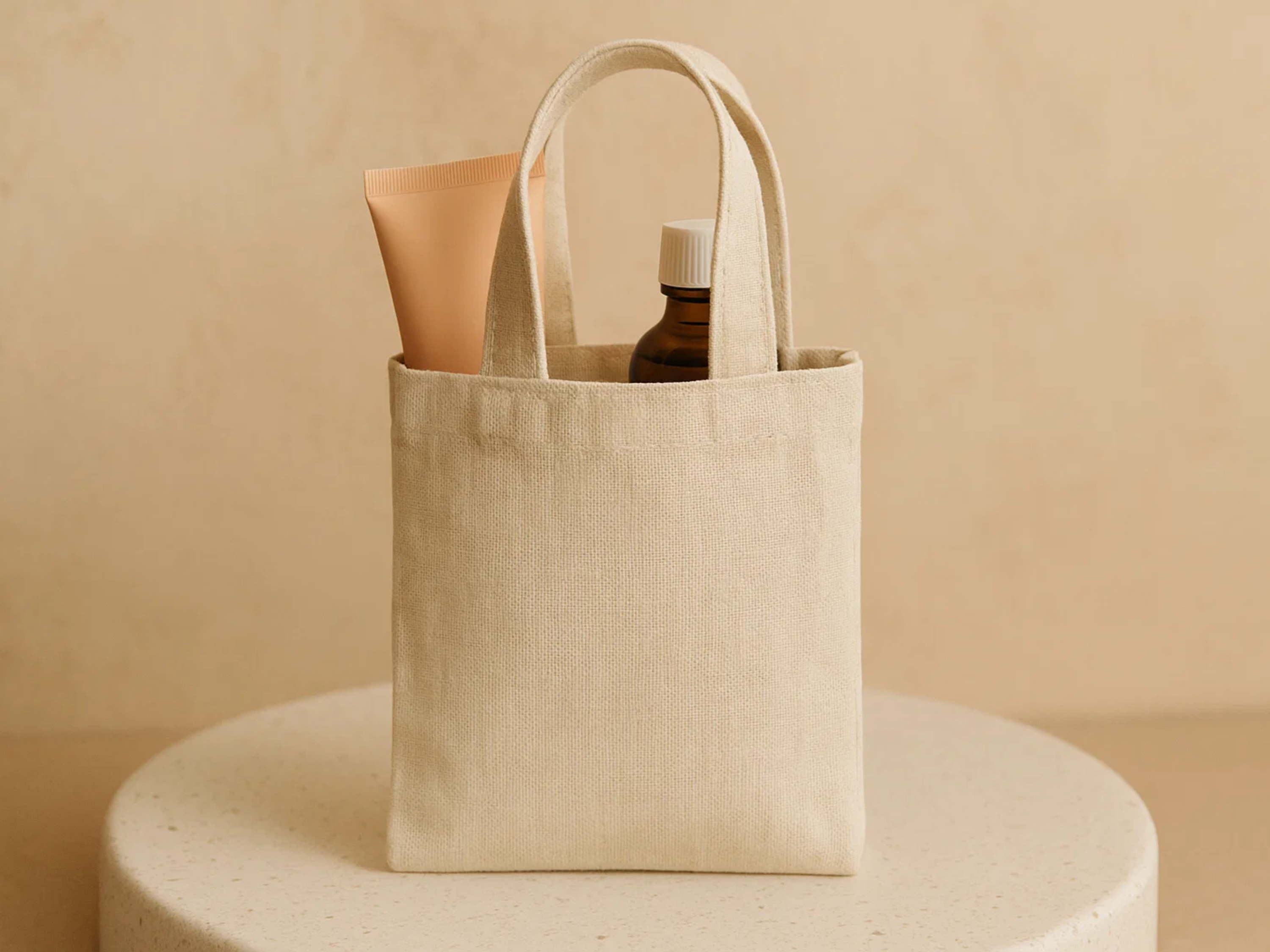 Fabrica Kraft - Wholesale Tote Bag - Women's - Canvas Mini Tote | Halloween Treat Bag | Canvas Pouch Bag1