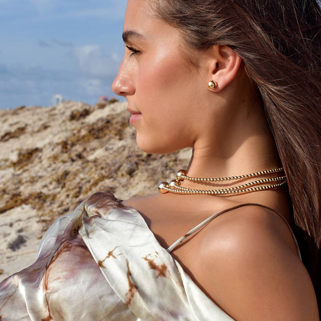 22 Jewelry - Wholesale Pendant/Charm Necklace - KRISTINA NECKLACE 4MM6