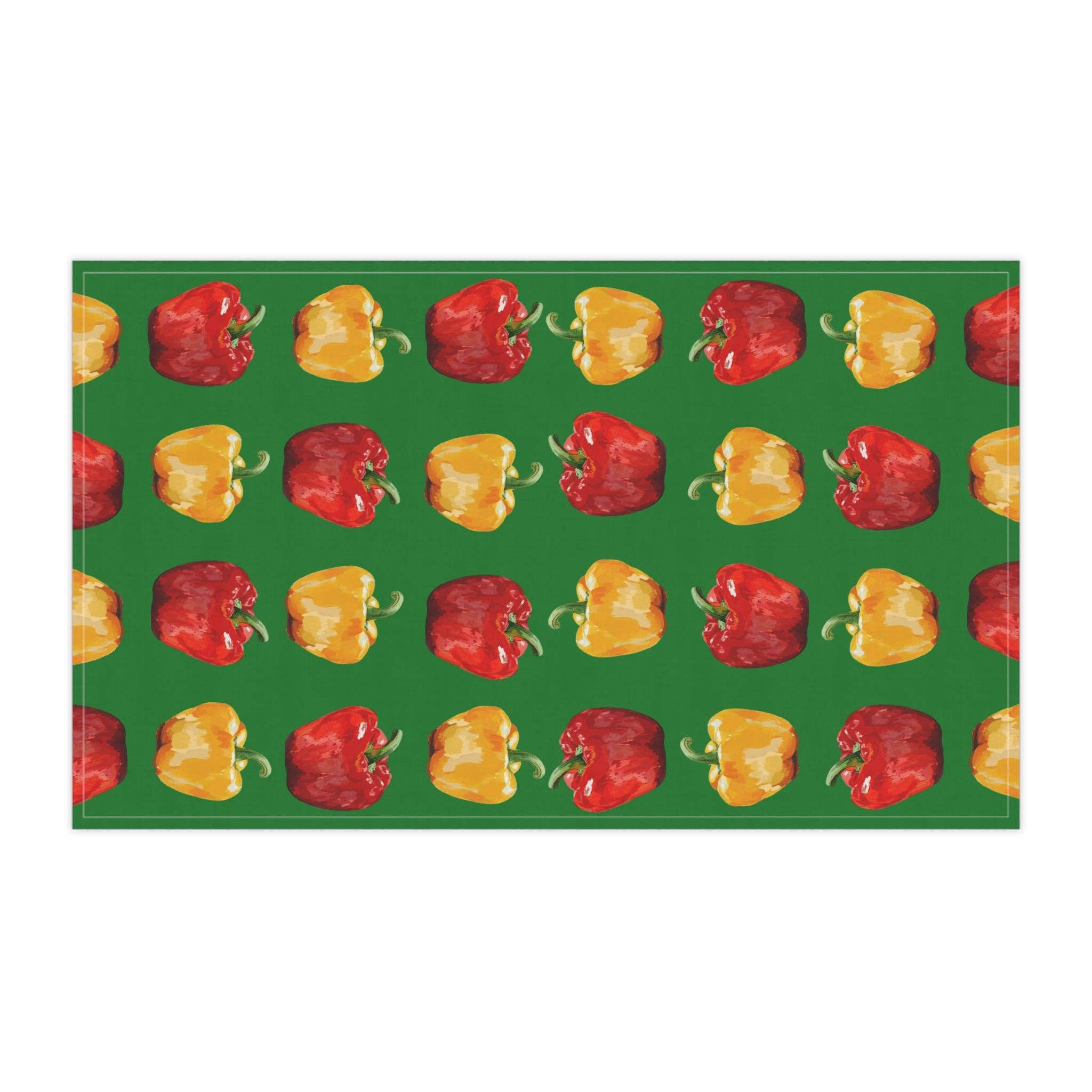 Blue Cava - Wholesale Tea Towel - Colorful Bell Pepper Kitchen Tea Towels2