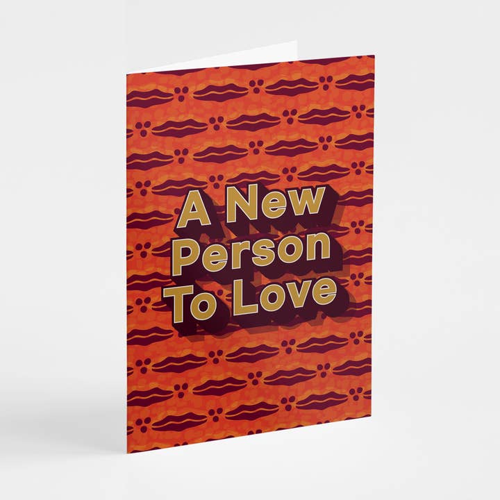A New Person to Love - Greeting Card for wholesale by Shaven Raven Designs