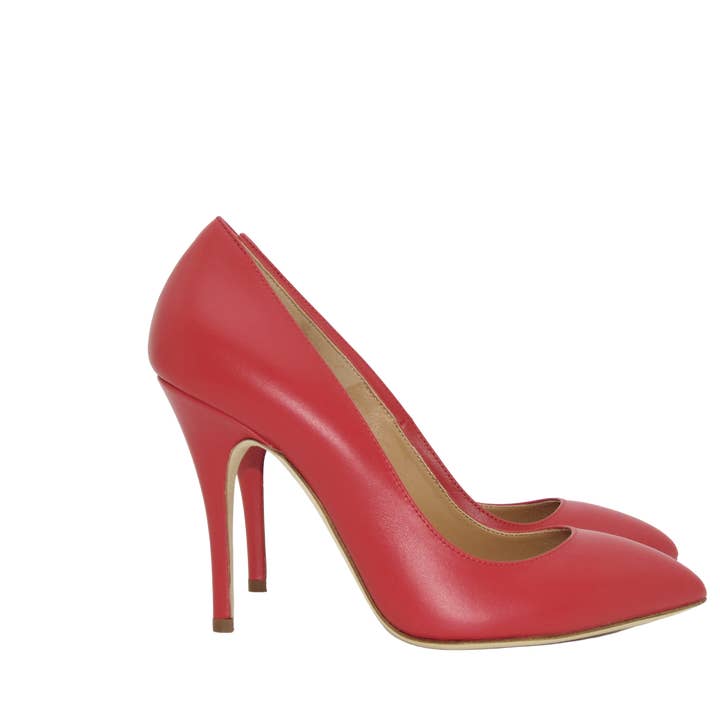 Mida 35 Red Calf Pumps for wholesale by MIDA