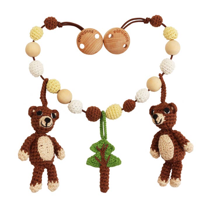 Cadeia de carrinho de bebê de crochê BEN (orgânico) por atacado de SindiBaba