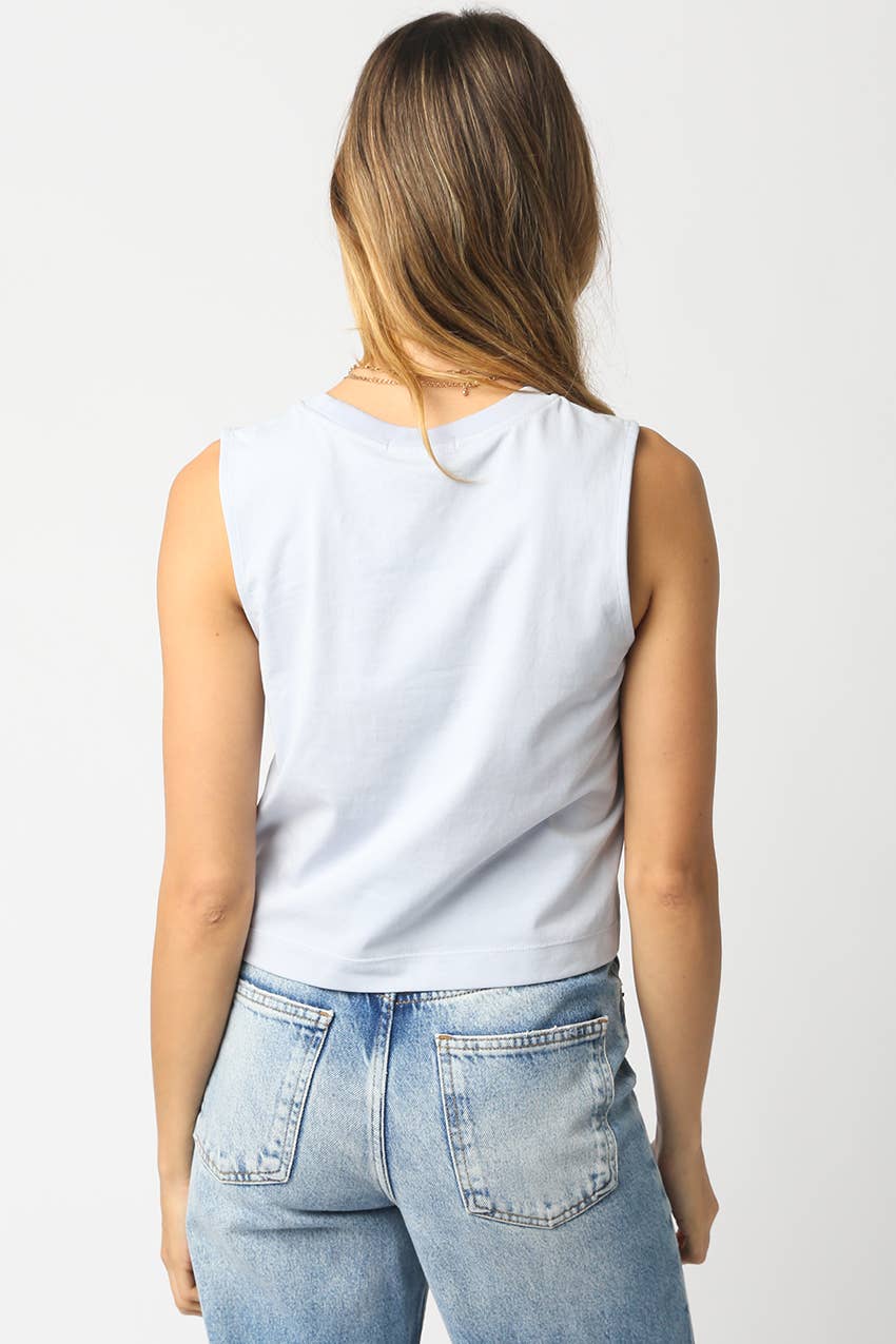 Olivaceous - Wholesale Knit Top - Women's - Lisa Sleeveless Rib Knit Top5