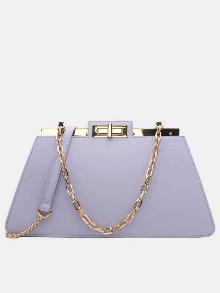 Sac Bandoulière Medium Avec Chaîne-24P-FF27254 pour la vente par Tom&Eva (F.D.M diffusion)