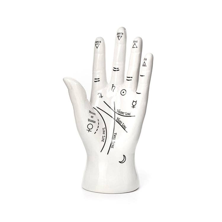 Kikkerland Design Inc - Wholesale Jewelry Stand & Display - Palm Reader Jewelry Stand1