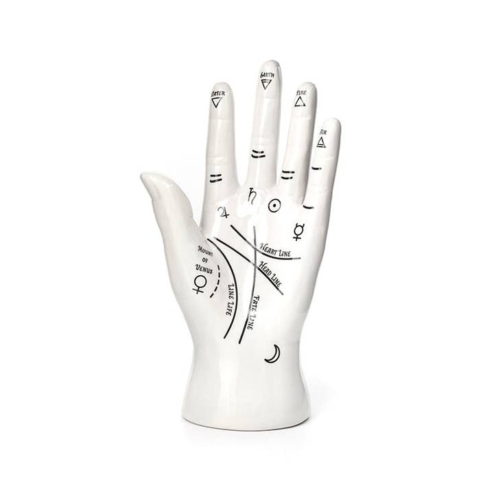 Kikkerland Design Inc - Wholesale Jewelry Stand & Display - Palm Reader Jewelry Stand1