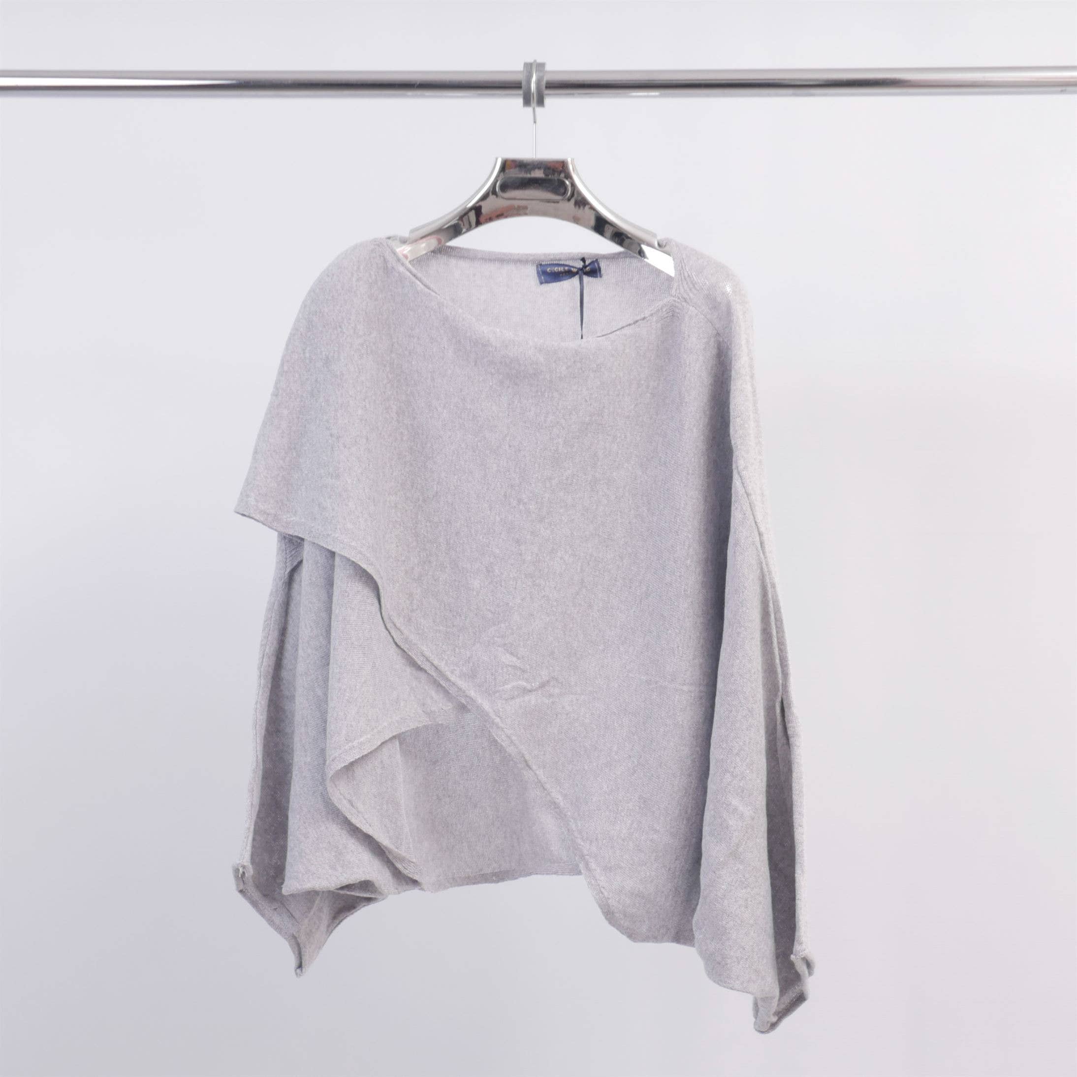 Cecile Wang – wholesale Knitted jumper – Women′s – Oversized cotton sweater DS231417