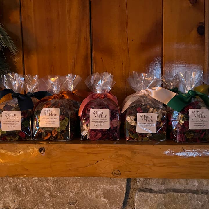Plum & Fleur – wholesale Potpurri – Engelsk trädgård doftfri potpurri