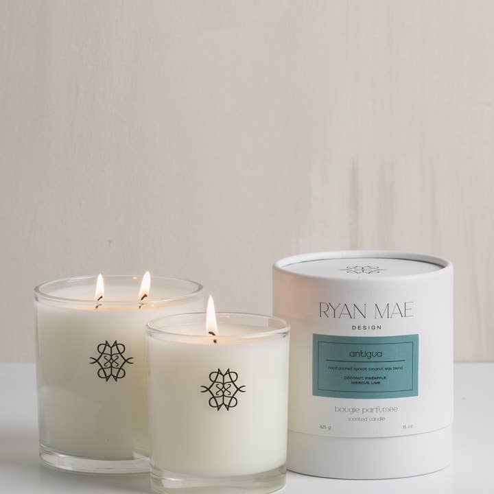 Ryan Mae Design - Wholesale Jar/Filled Candle - Antigua2