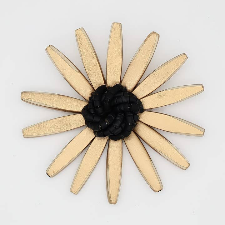 Broche Amaya Dourado por atacado de Sylca Designs