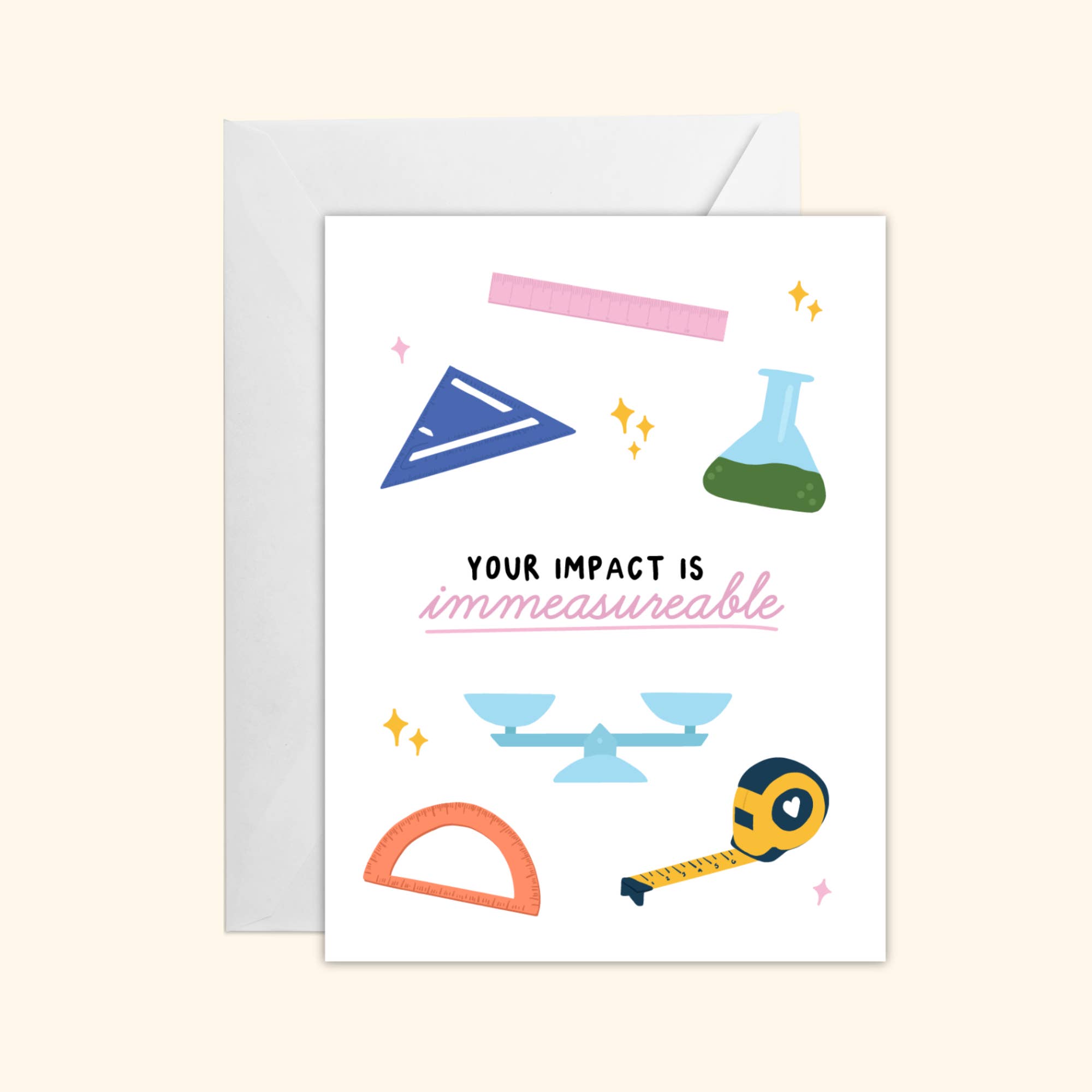 Oh Happy Dani - Wholesale Everyday Greeting Card - Immeasurable Impact Greeting Card