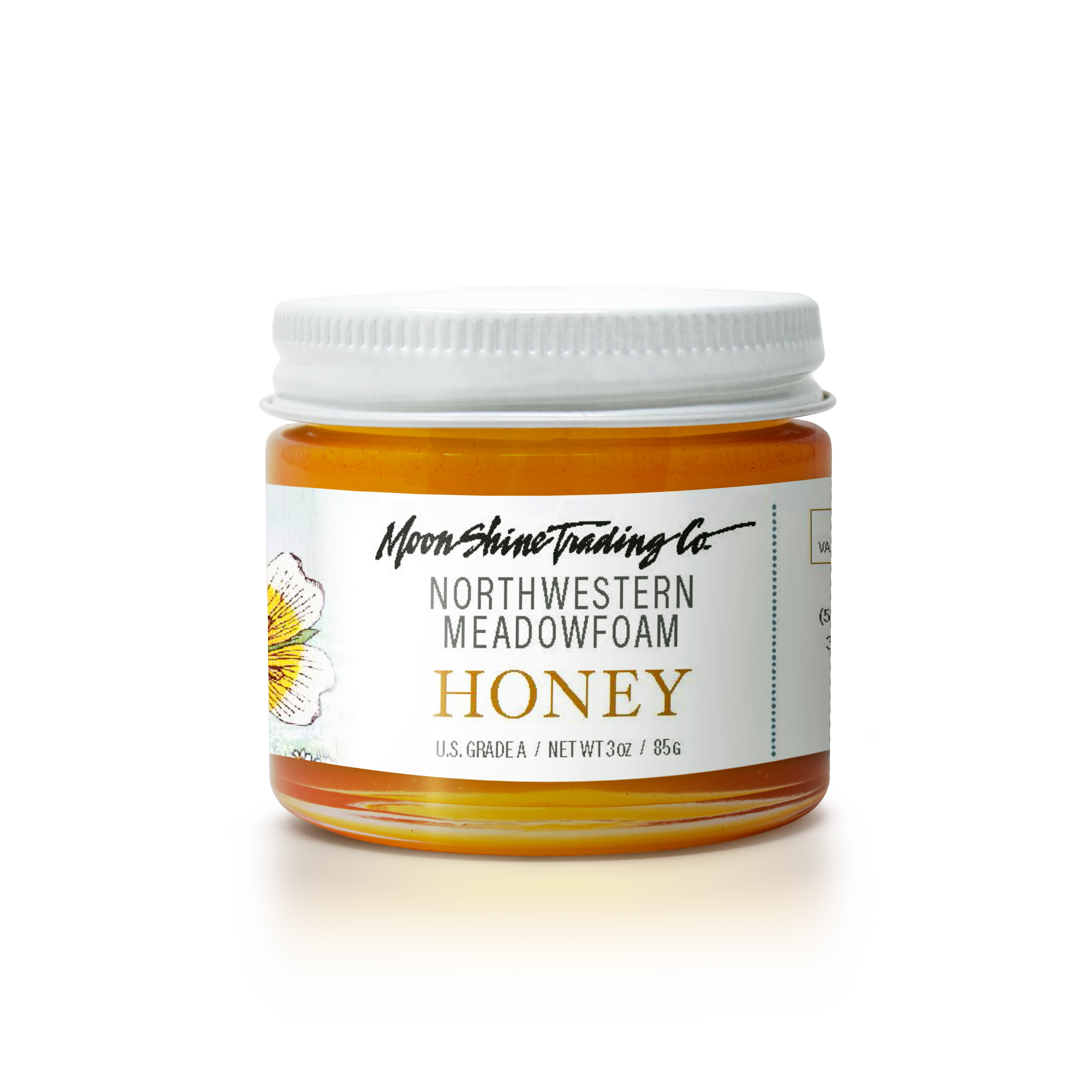 Moon Shine Trading Co. - Vente Miel - Miel de limnanthe du Nord-Ouest0